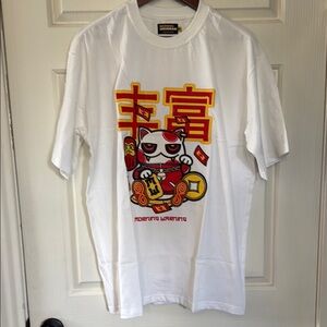 Fortune Japan White Tee with Graphic